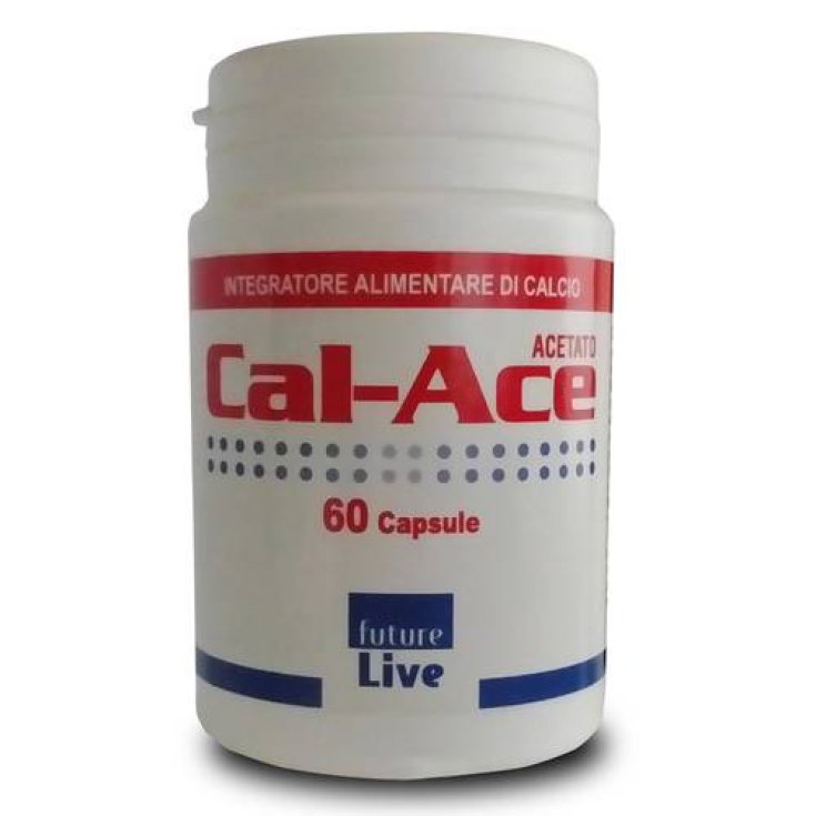 Cal-Ace Calcium Acetate Food Supplement 60 Capsules