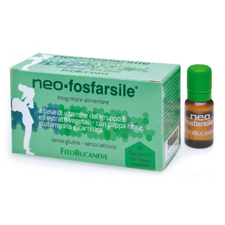 Fitobucaneve Neo-Fosfarsile Food Supplement Gluten Free 10 Vials