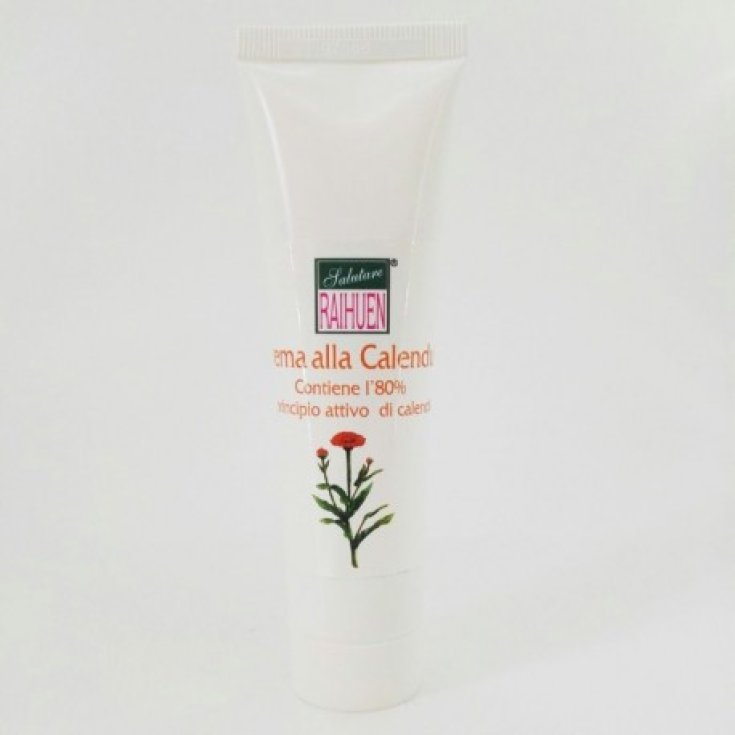 Raihuen Calendula Cream Jar 80% Calendula Oil 100ml