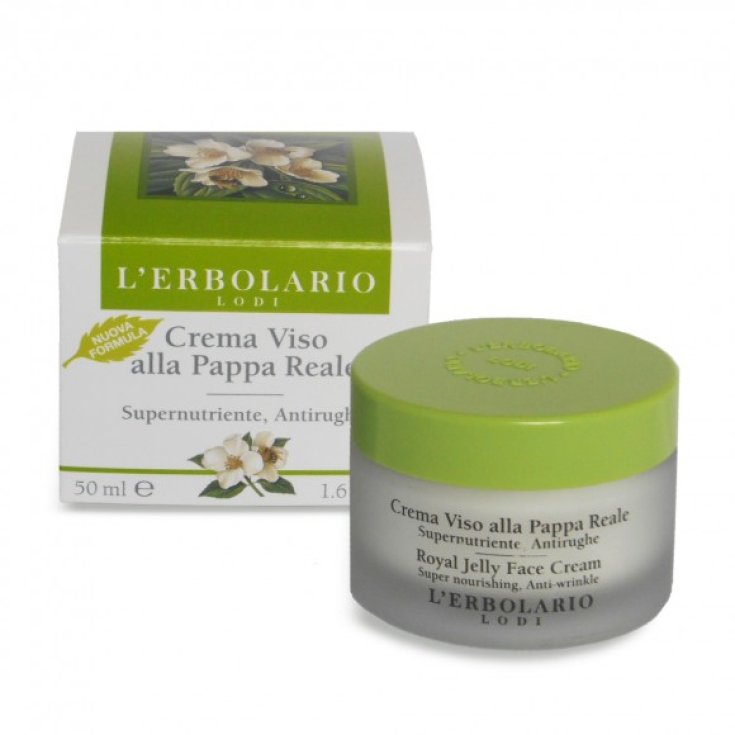 L'Erbolario Face Cream with Royal Jelly SuperNutrient Anti-Wrinkle 50ml