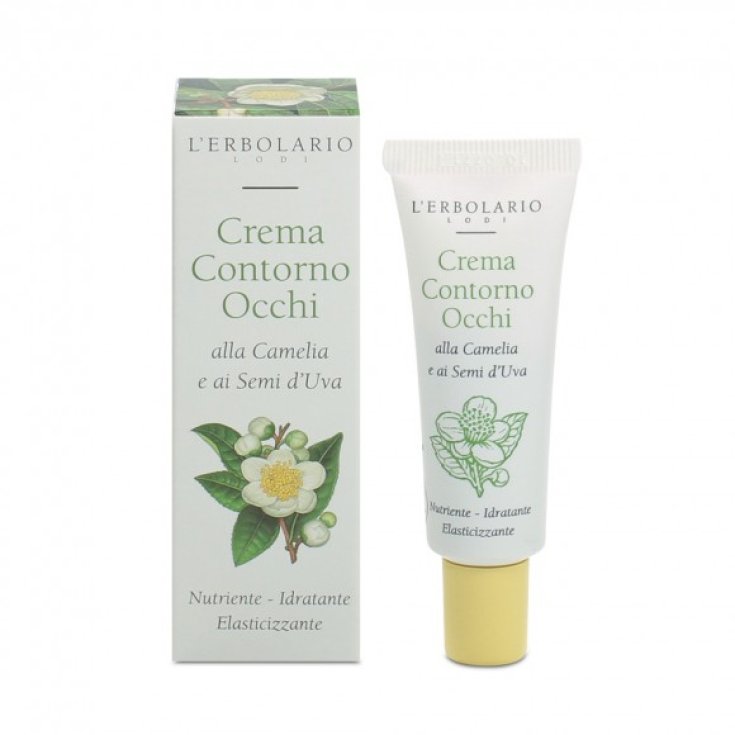 L'Erbolario Eye Contour Cream With Camellia and Grape Seeds 15ml