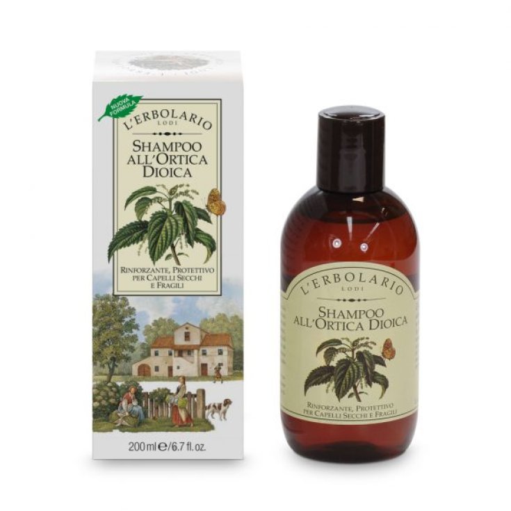 L'Erbolario Nettle Shampoo Dioica Reinforcing Protective 200ml