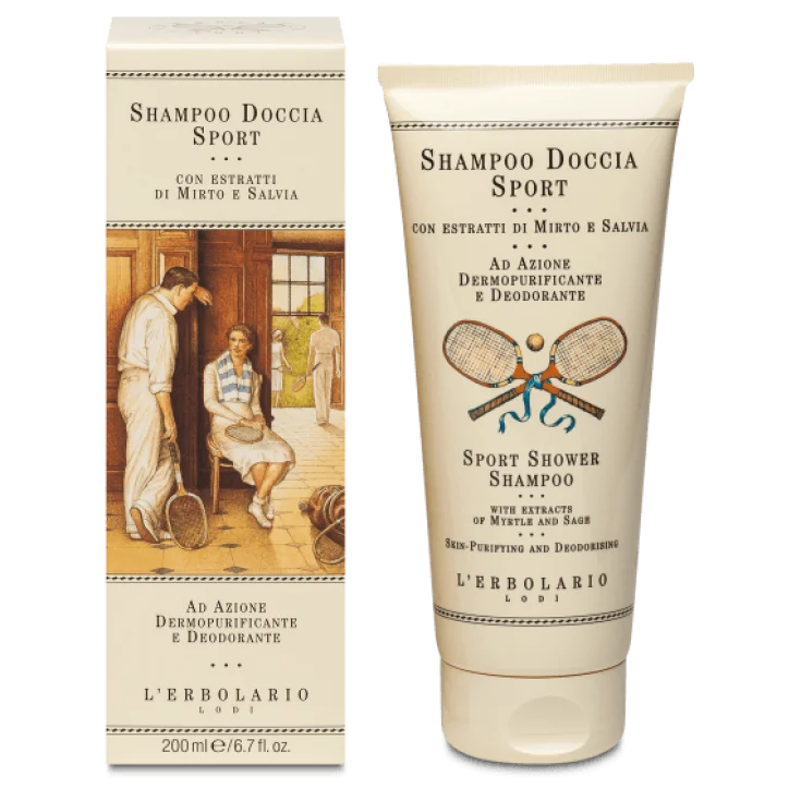 L'Erbolario Sport Shower Shampoo 200ml