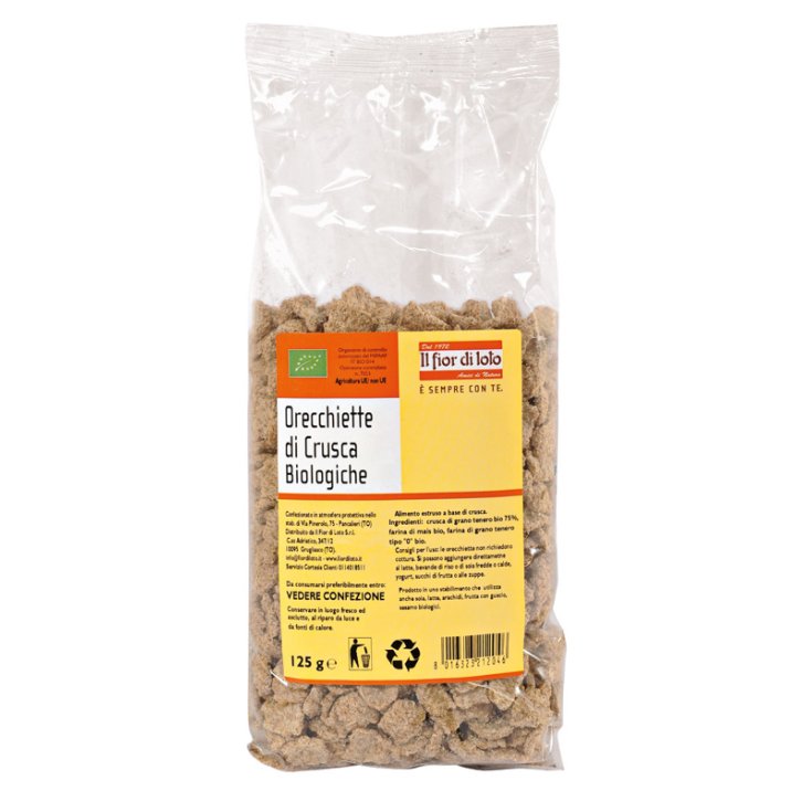 Il Fior Di Loto Organic Bran Orecchiette 125g