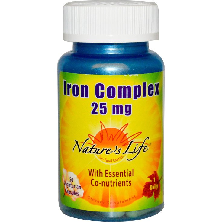 Nature's Life Iron Complex Food Supplement 50 Tablets