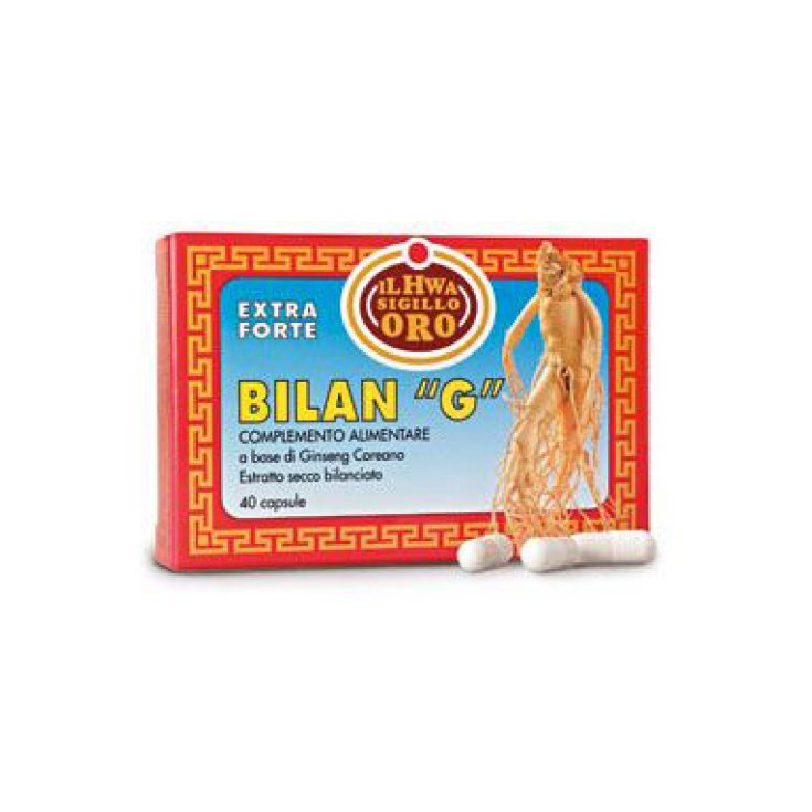 Ginseng Bilan-G Food Supplement 40 Capsules