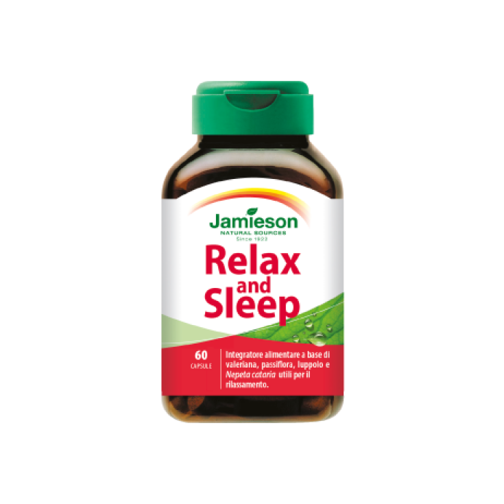 Jamieson Relax And Sleep Food Supplement 60 Capsules