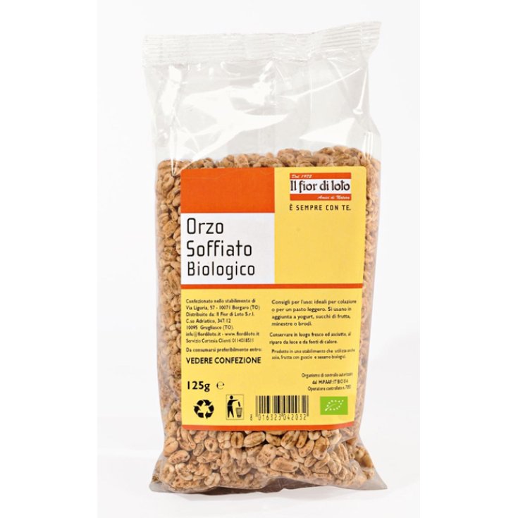 Il Fior Di Loto Organic Puffed Barley 125g