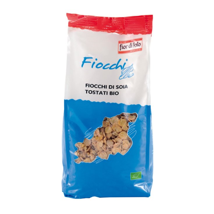 Fior Di Loto Toasted Soy Flakes Organic 500g