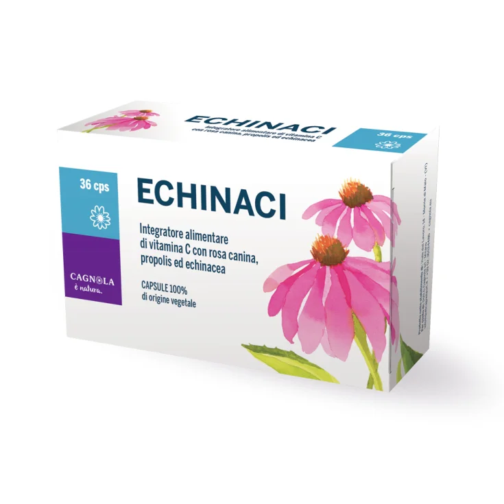 Dott. Cagnola Echinaci Food Supplement 36 Vegetable Capsules