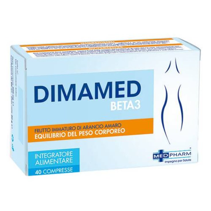 Med Pharm Dimamed Beta 3 Food Supplement 40 Tablets
