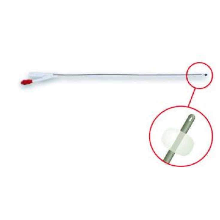 Siliconized Foley Catheter With CH16 Grooves