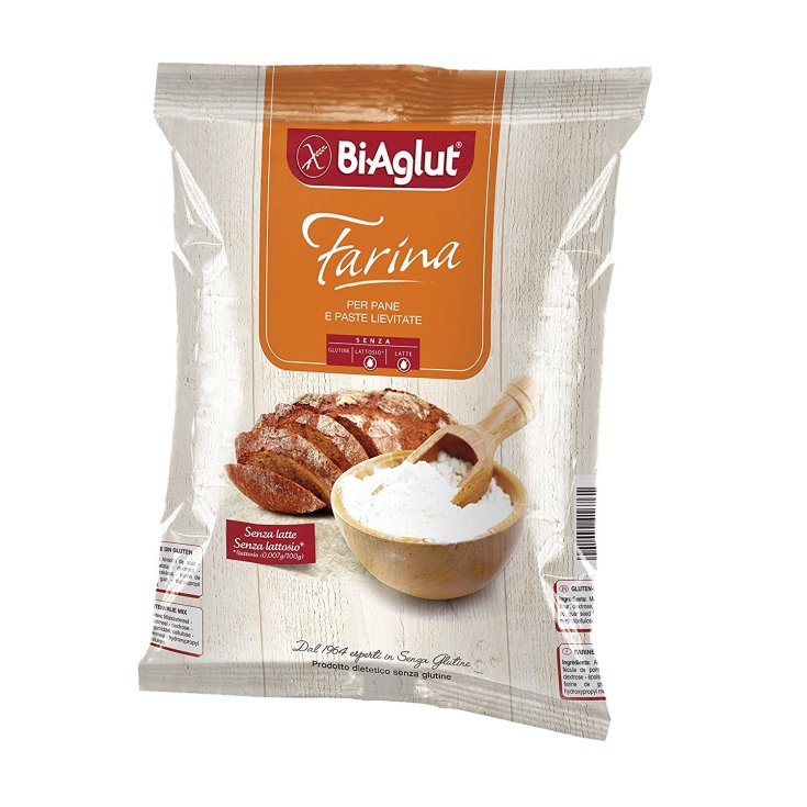 Bi-Aglut Gluten Free Flour For Bread And Yeast Pastries 1kg