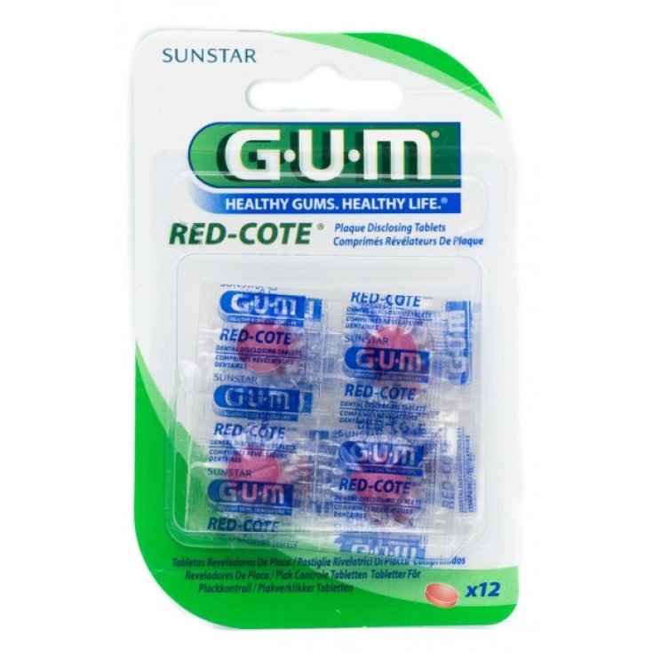 Gum Tablets Reveals Plaque 12 Tablets