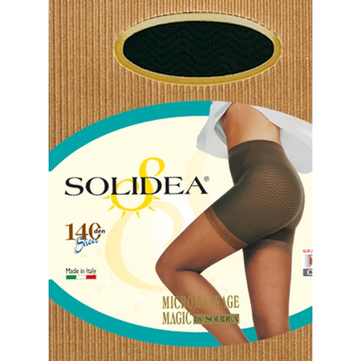 Solidea Magic Collant 140 Color Black Size 1-S