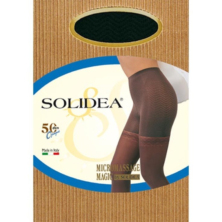 Solidea Magic 50 Micromassaging Tights Mocha Color Size 3
