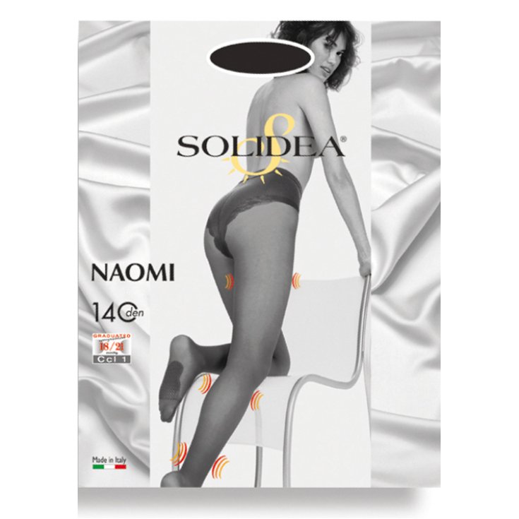 Solidea Naomi 140 Pantyhose Color Smoke Size 4xl-Xl