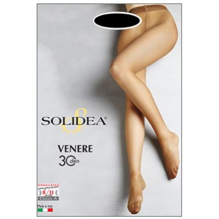 Solidea Venere 30 Nude Tights Dark Blue Color Size 1