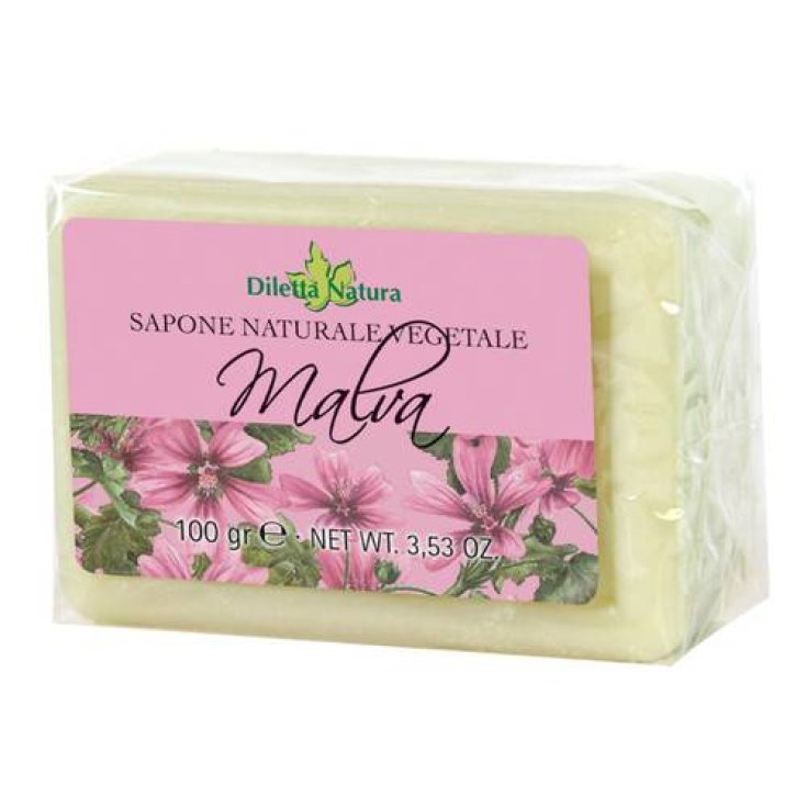 Diletta Natura Natural Vegetable Soap With Mallow 100g