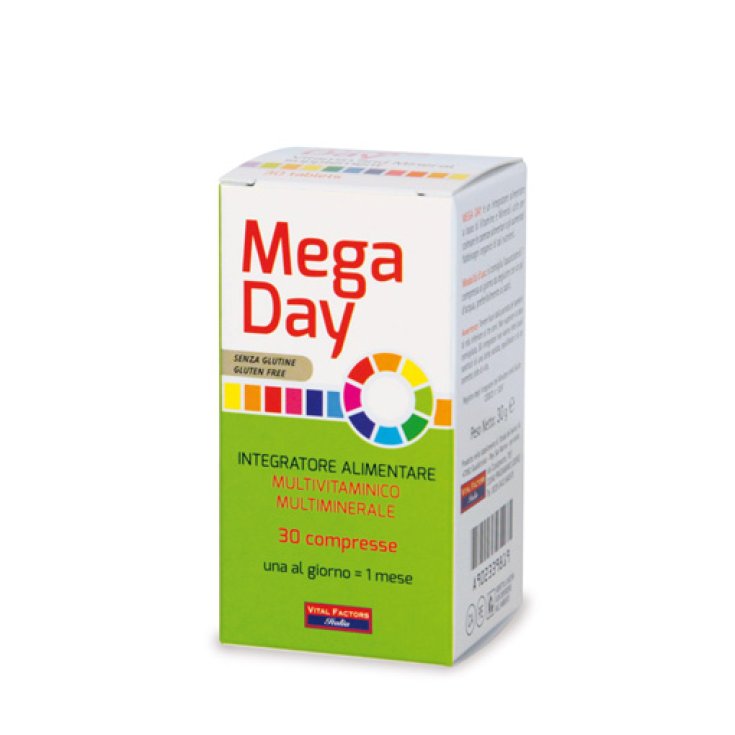 Farmaderbe Mega Day Food Supplement 30 Tablets