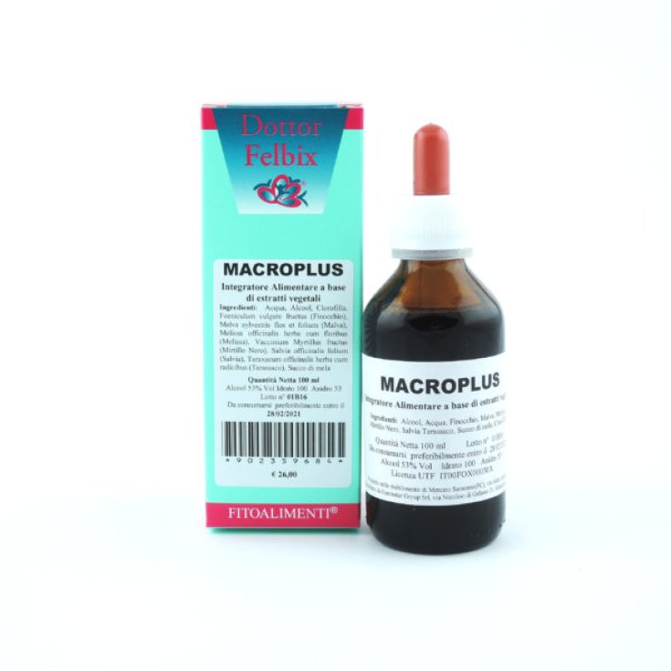Euronatur Doctor Felbix Macroplus Food Supplement Drops 100ml