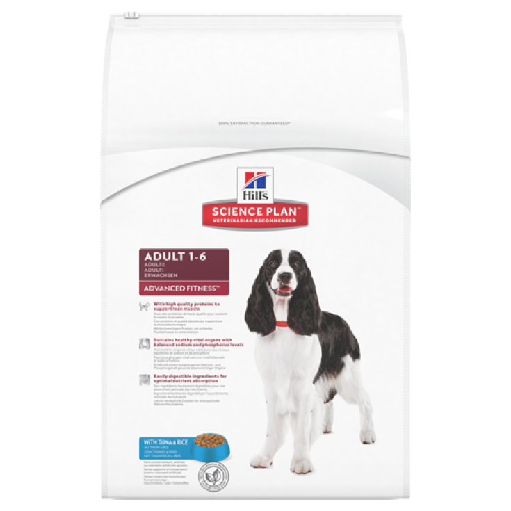 Hill's Science Plan Canine Adult Advanced Fitness with Tuna & Rice 3kg