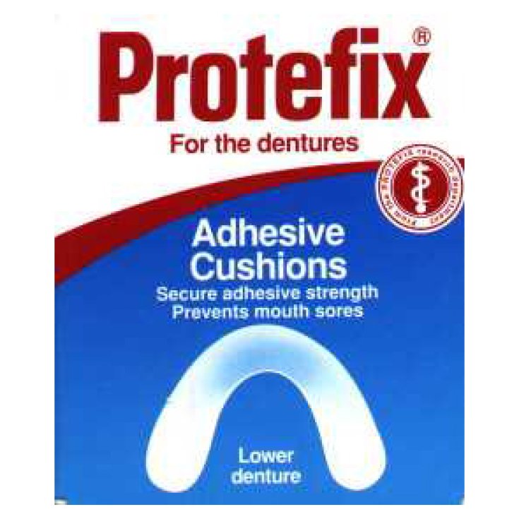 Protefix Adhesive Pads For Lower Prosthesis Gum Protection 30 Pieces