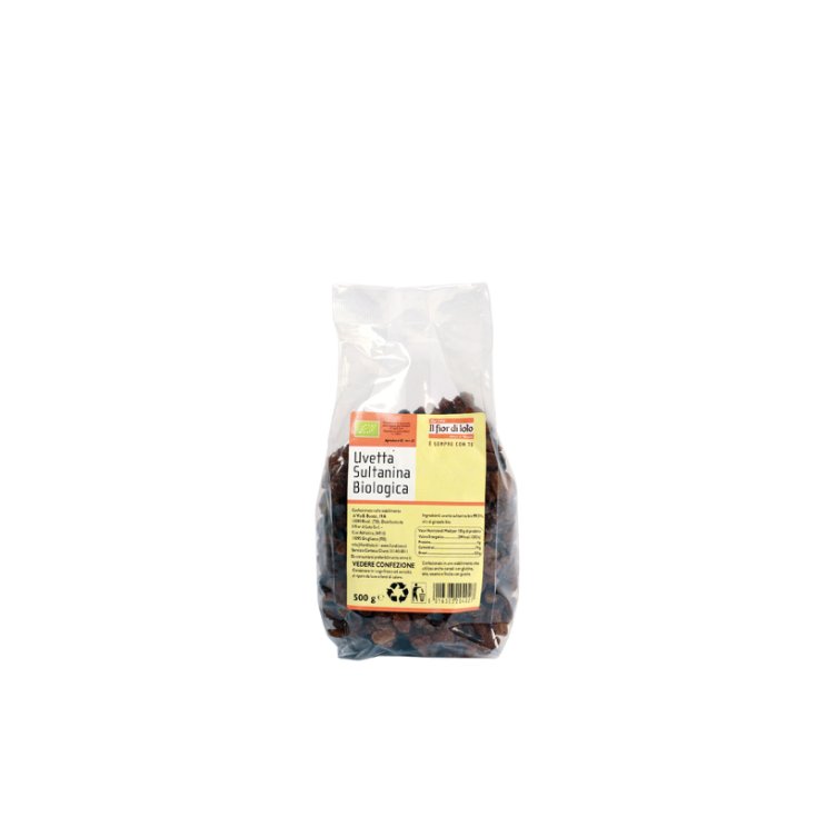 Il Fior Di Loto Organic Sultana Raisins 500g