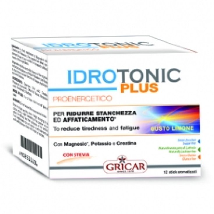 Gricar Idrotonic Plus Food Supplement 12 Sachets