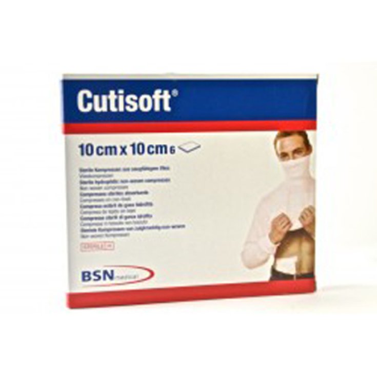 BSN Medical Gauze Cutisoft 10x10cm 6pcs