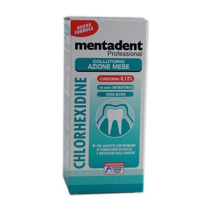 Mentadent Professional Mouthwash Chlorhexidine 0.12% 250ml