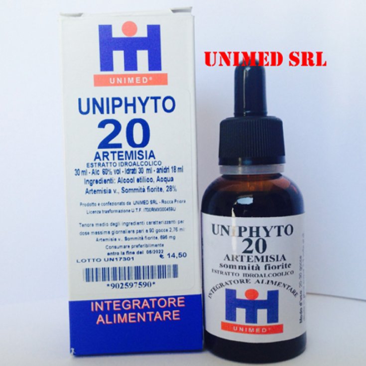 Uniphyto 20 Artemisia Absintium Dietary Supplement 30ml