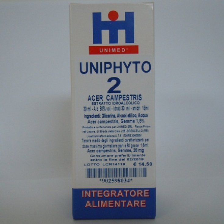 Unimed Uniphyto 2 Acer Campestris Homeopathic 30ml