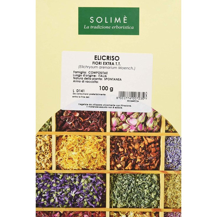 Solimè Elicriso Extra Cut Flowers Herbal Tea 100g