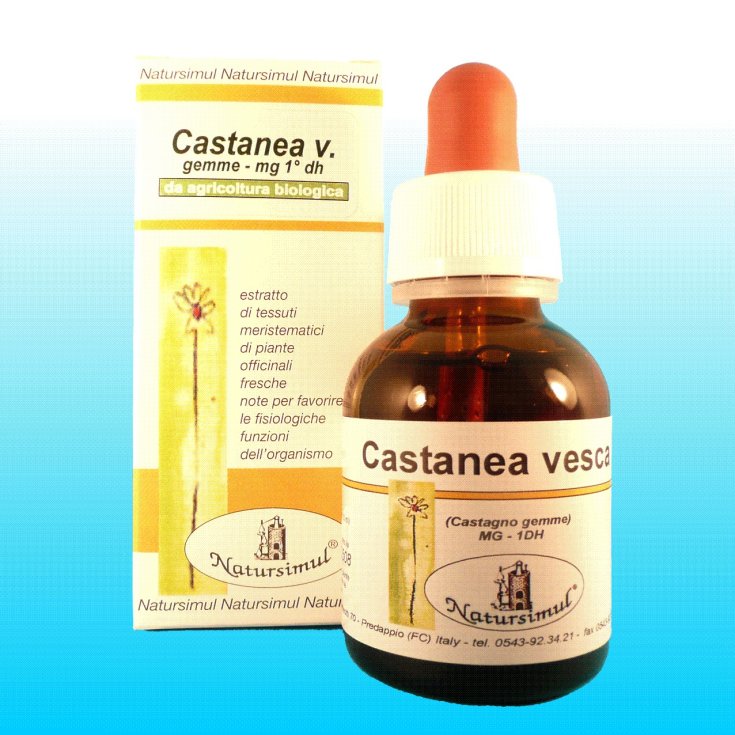 Natursimul Castanea Vesca Gemme 1DH Mg Food Supplement 50ml
