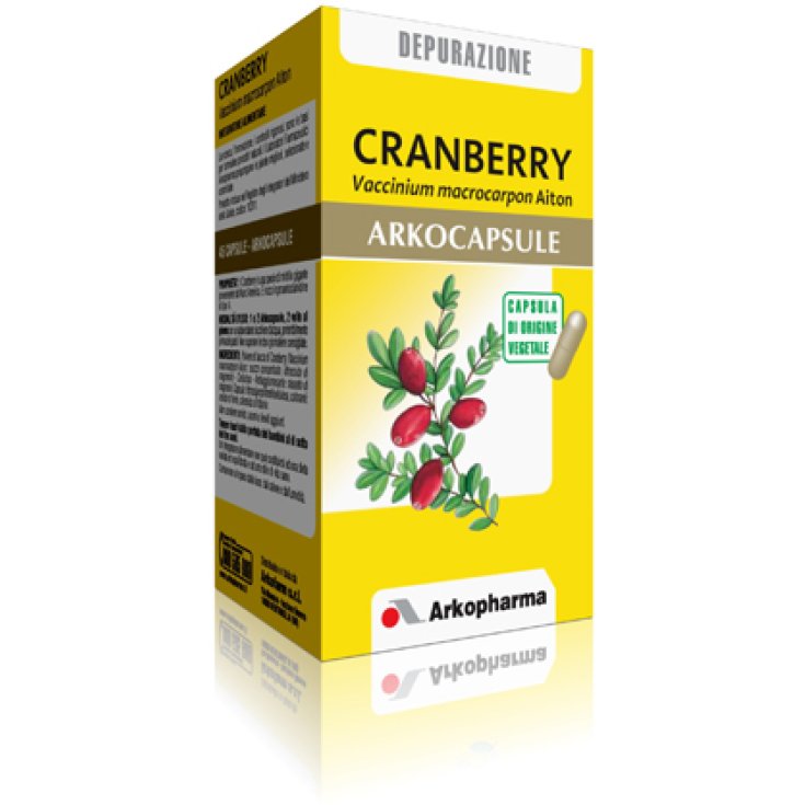 Arkopharma Cranberry Arkocapsule Food Supplement 45 Capsules