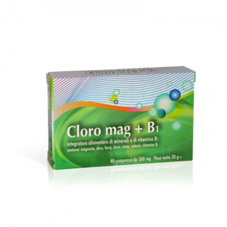 Aurora Srl Chlorine Mag + B1 Food Supplement 40 Tablets