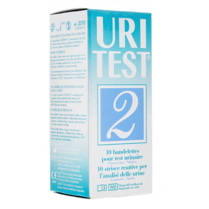 Uritest Urinary Test 2 Packs 10 Strips