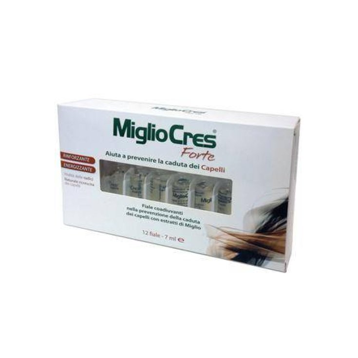 MiglioCres Forte Hair Loss Treatment 12 Vials Of 7ml