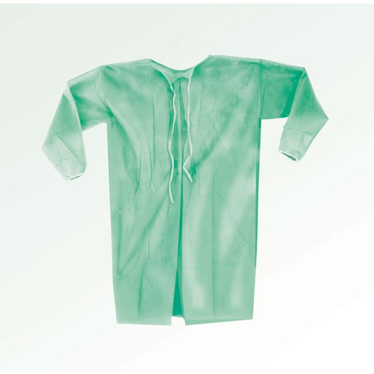 Hospital Technology Disposable Green Gown 10 Pieces