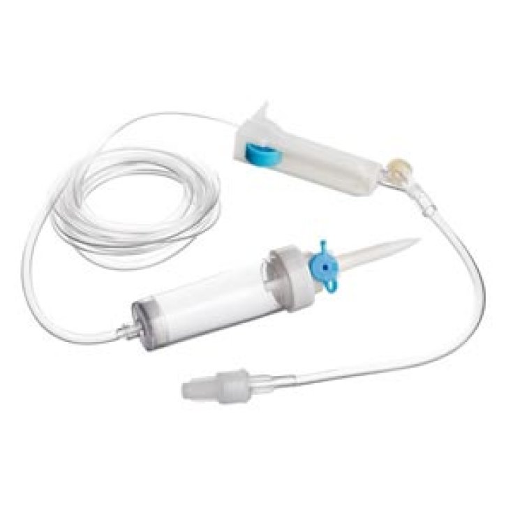 Lombarda H Infusion Set Roller Lock Infusion Set For Infusion Therapies