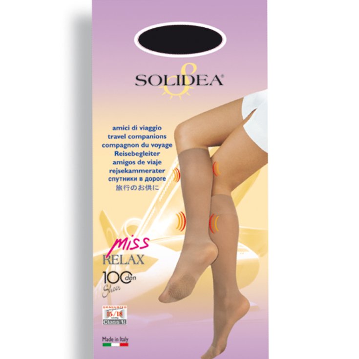 Solidea Miss Relax 100 Knee-highs Color Ivory Size 3