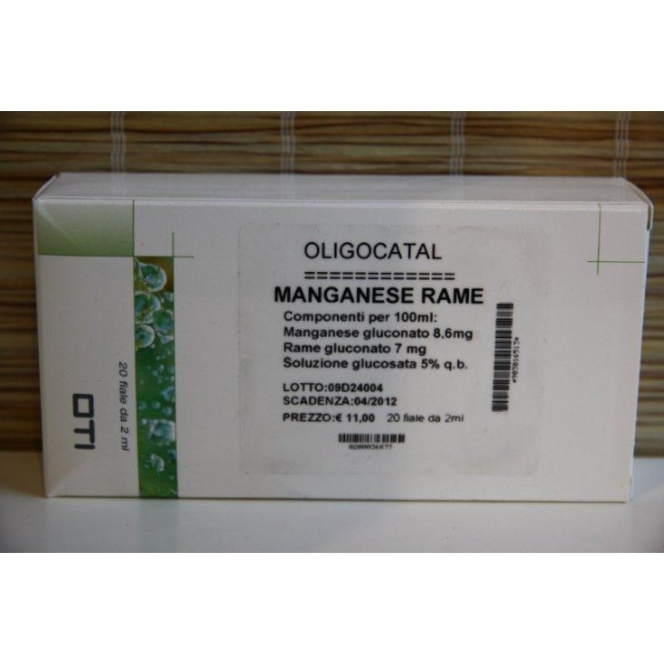 OTI Oligocatal Manganese Copper Food Supplement 20 Bottles