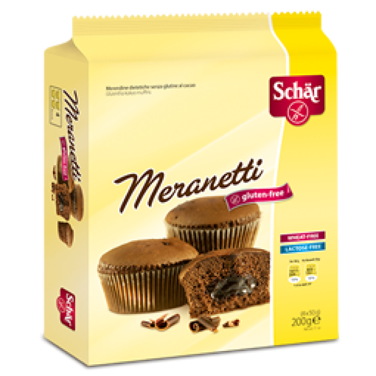 Schar Meranetti Gluten Free Cocoa Snacks 200g (4x50g)