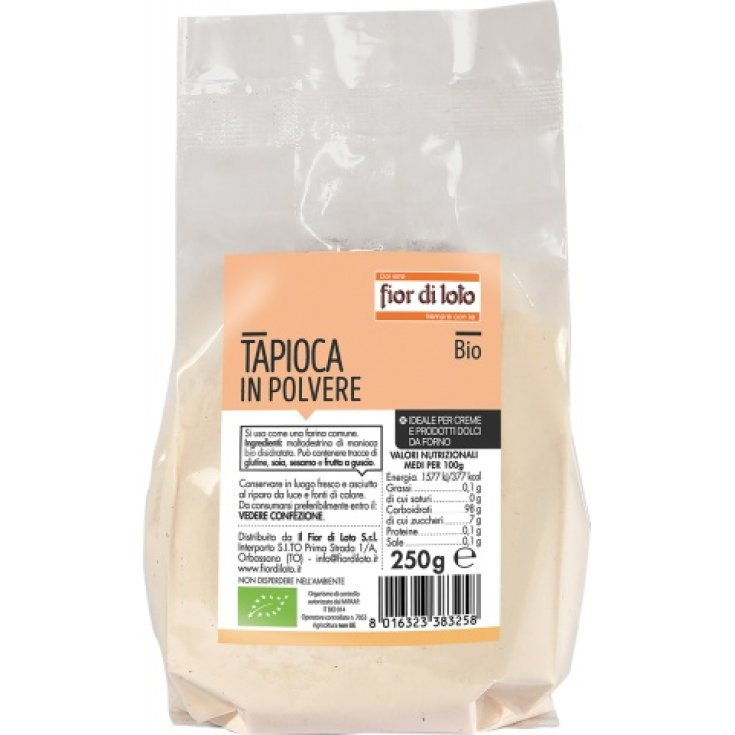 Fior Di Loto Organic Tapioca Flower Powder 250g