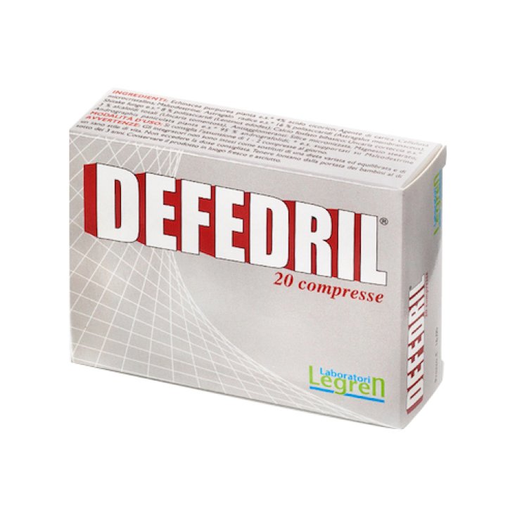 Legren Defedril Food Supplement 20 Tablets