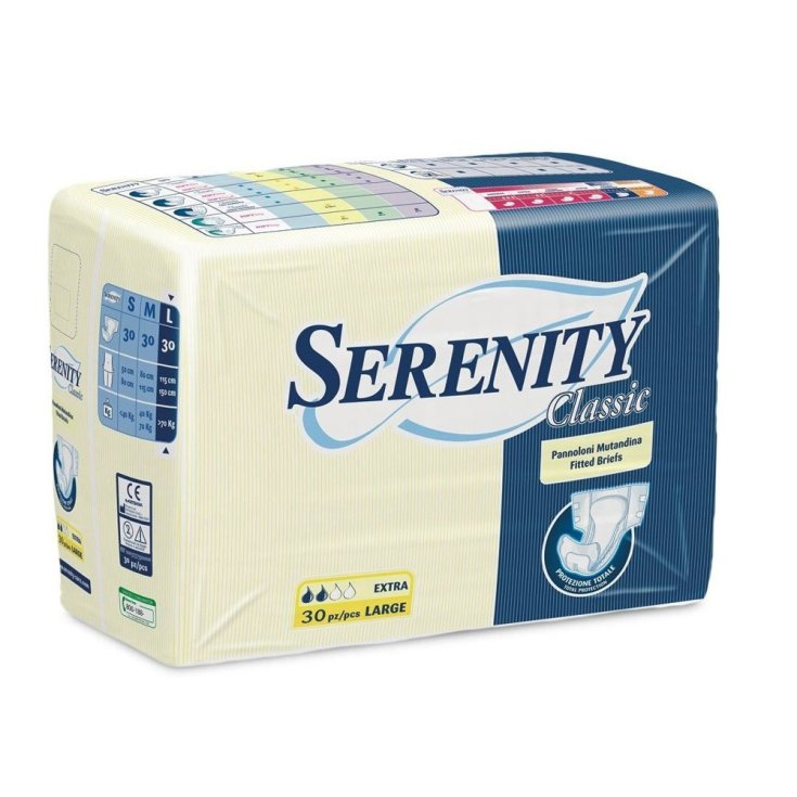 Serenity Classic Diaper Panty Extra Large Size 30 Pieces