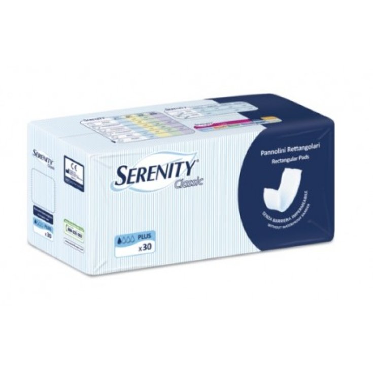 Serenity Rectangular Pads Without Barriers 30 Pieces