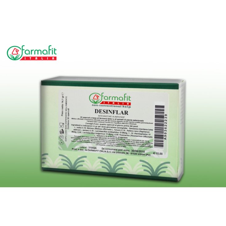 Pharmafit Agt Desinflar Food Supplement 30 Capsules