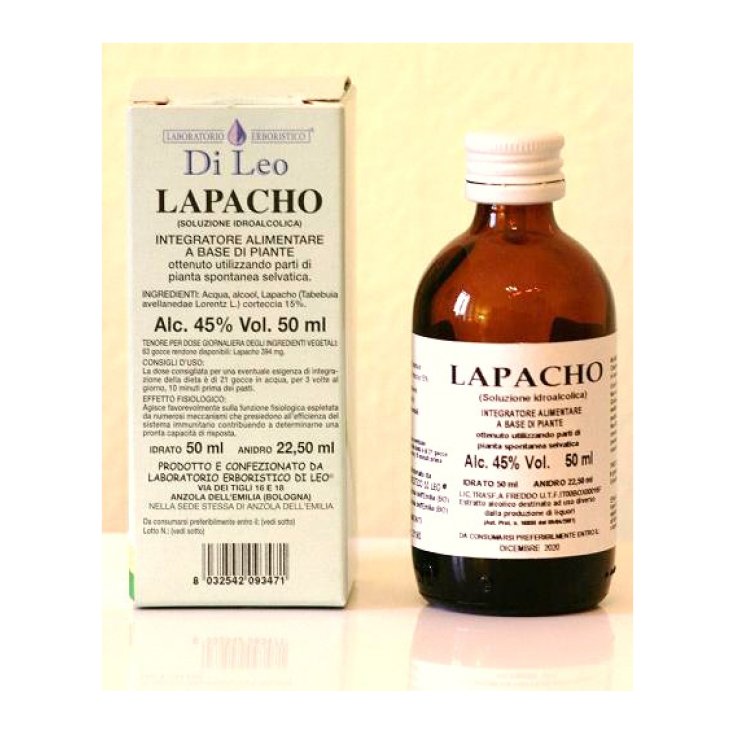 Herbal Laboratory Di Leo Lapacho Tm Food Supplement 50ml